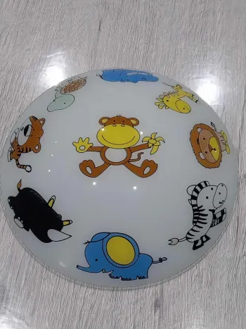 Plafonnier animaux pour chambre d'enfant
