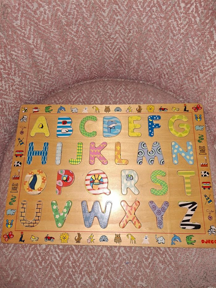 Encastrement alphabet - photo numéro 1