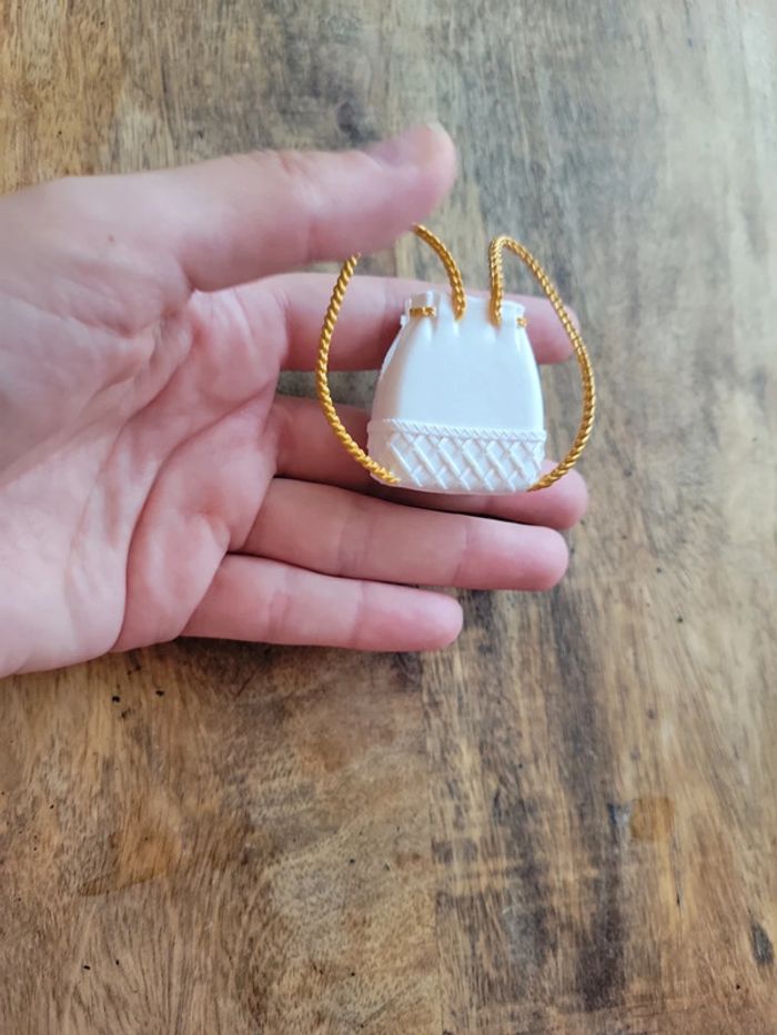 Sac à dos pour poupée type barbie miniatures jouet - photo numéro 3