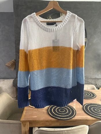 Hublot pull femme en maille 4 couleurs taille M neuf
