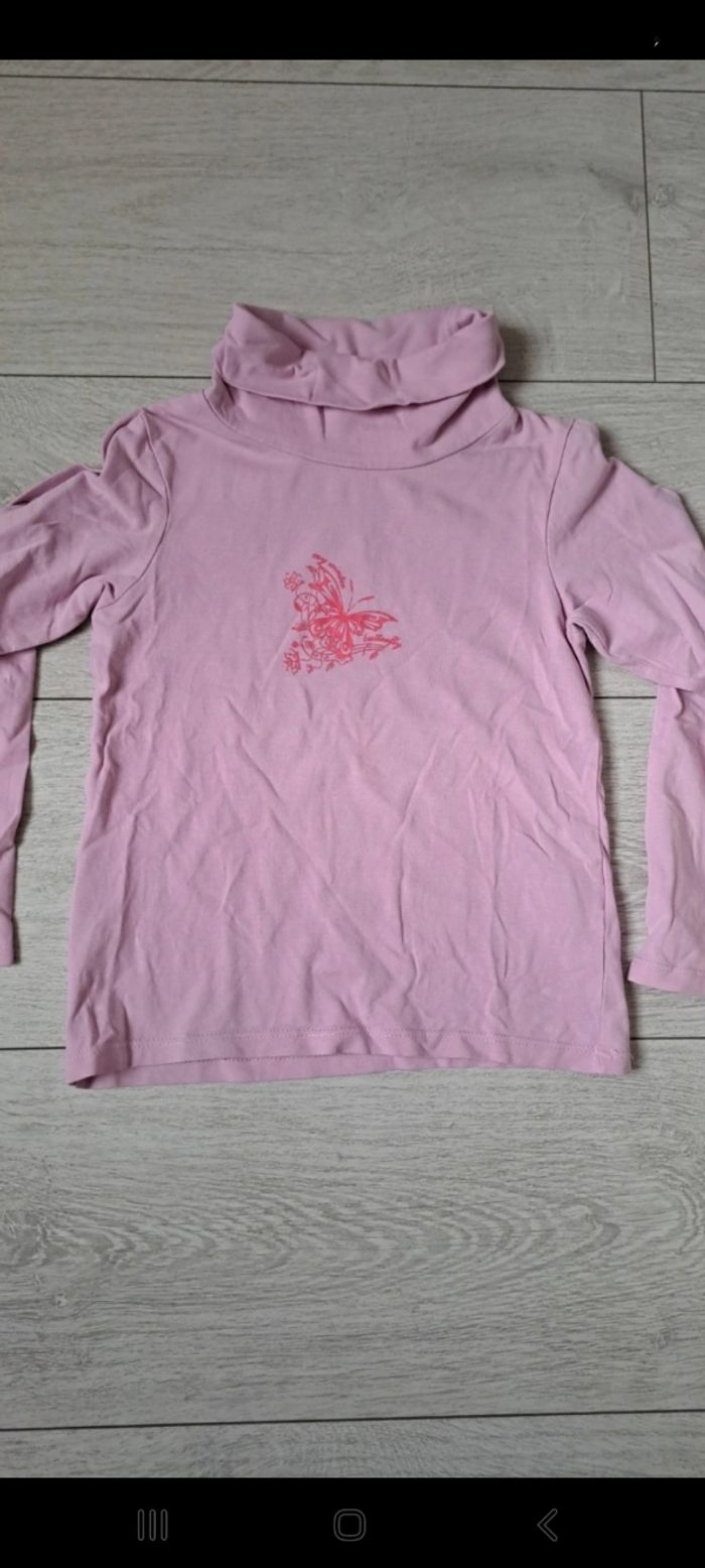 Lot tee-shirts col roulé - photo numéro 4