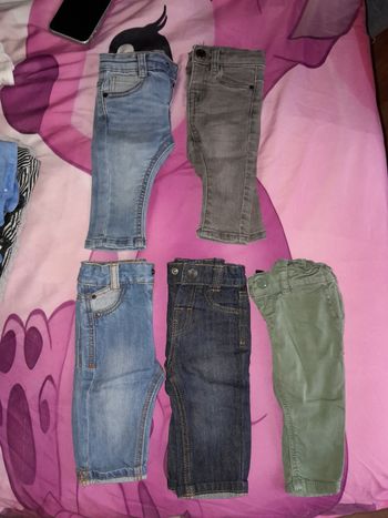 Lot de 4 jean et 1 pantalon