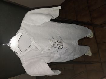 Pyjama blanc 1 pièce - Gémo