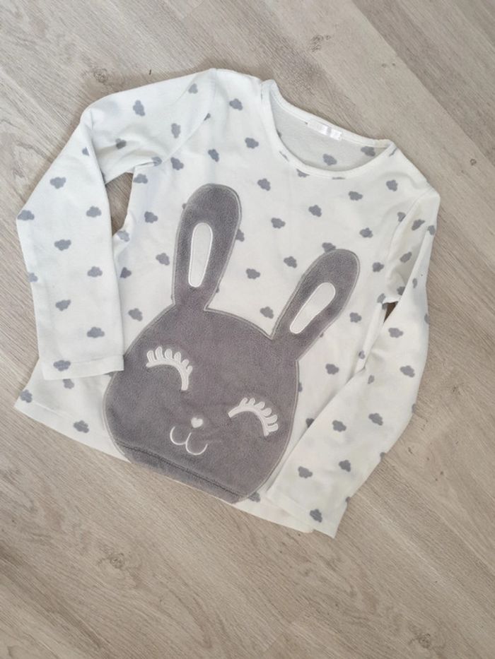 Haut de pyjama fille 10 ans