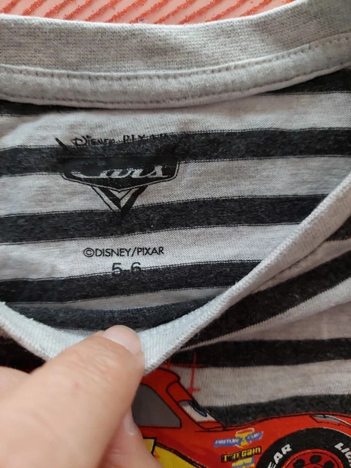 Tee-shirt cars 5/6ans - photo numéro 7