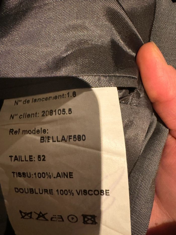 Costume Cerruti taille 52 - photo numéro 3