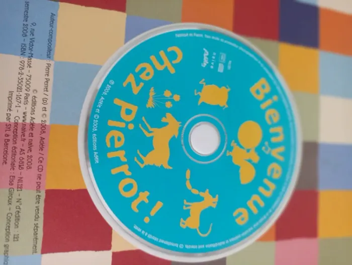 Bienvenue chez pierrot livre et cd - photo numéro 2
