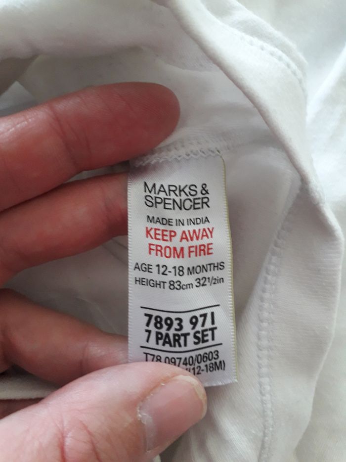 Lot de 6 bodies blancs - photo numéro 2