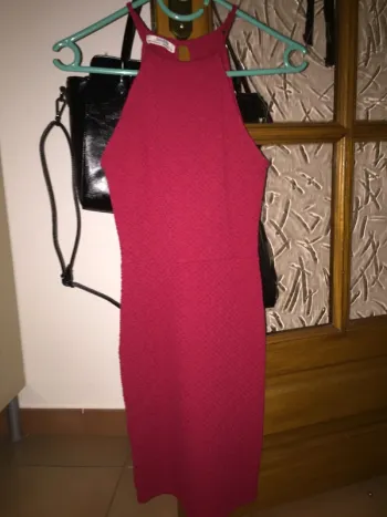 Robe rouge Bershka en taille XS