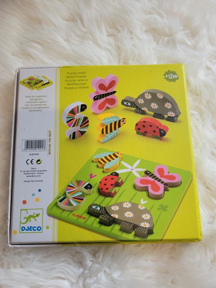 Lot 3 puzzles djeco +12m - photo numéro 14