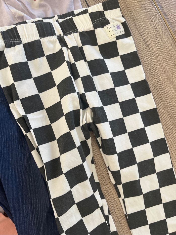 Lot de 6 leggings 2 ans - photo numéro 5