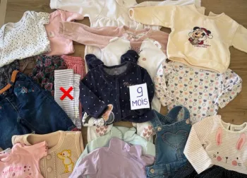 Lot fille 9 mois