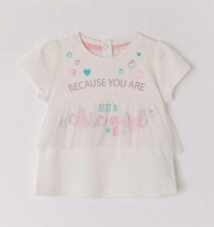 Tee-shirt irisé 9-12 mois