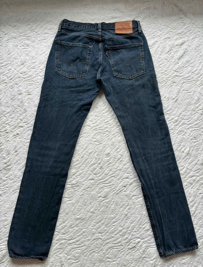Jean levi’s lot 501 S bleu foncé homme coupe slim taille W28 38 M L32 - photo numéro 11