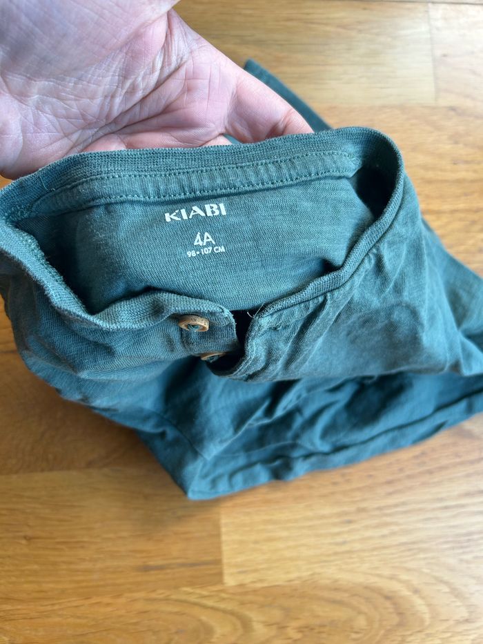 T-shirt tunisien vert Kiabi 4 ans - photo numéro 3