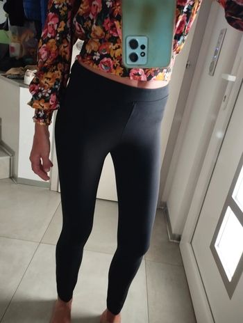 Pantalon skinny noir taille haute Mango TXS