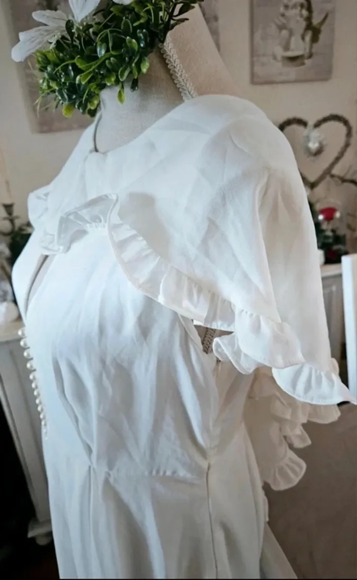 Robe bohème chic ou robe de mariée Blooshop Taille M/L Neuve - photo numéro 4