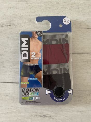 2 boxers DIM taille XXL