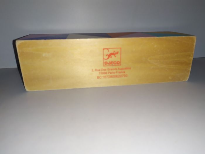 Jouet en bois éveil apprentissage forme géométrique Djeco déco - photo numéro 5