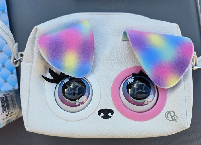 Purse pets sac à main interactif chiot arc en ciel - photo numéro 4