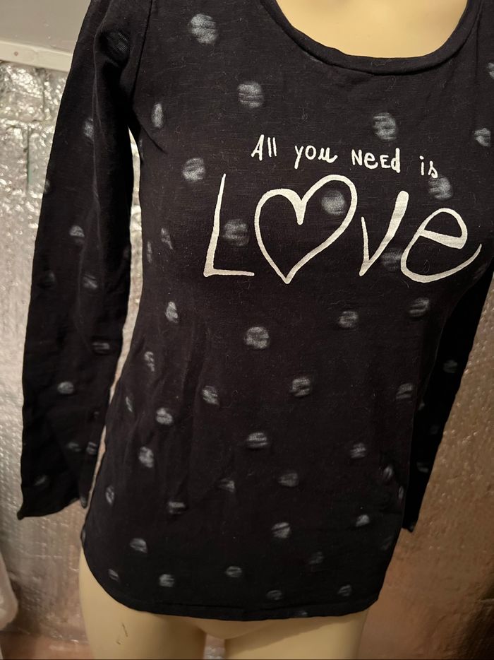 Tee shirt femme taille XS Ikks tbe 100% coton - photo numéro 2