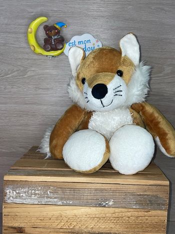 NOU191 doudou renard 🦊 nounours