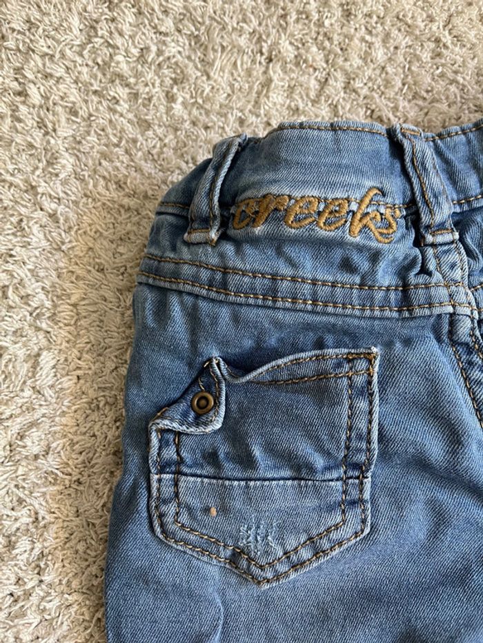 Jeans bleu clair garçon taille 9 mois marque Creeks - photo numéro 5