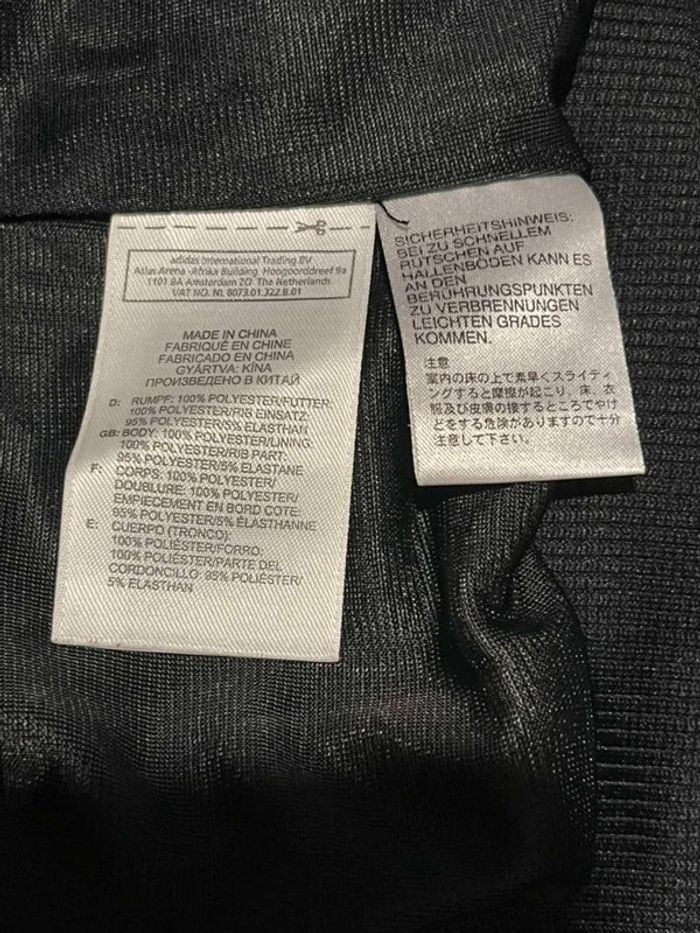 Veste sweat zippé femme  Adidas Respect  Me  M  38  noir  or neuf - photo numéro 8