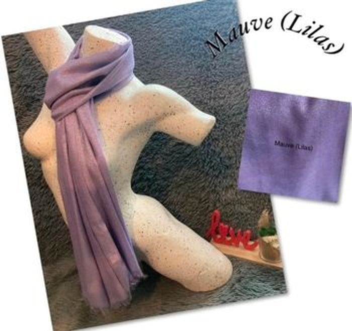Foulard - Couleur Lilas - photo numéro 9