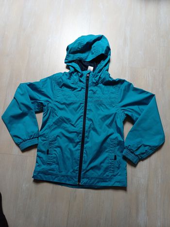 Veste coupe vent imperméable Quechua 10 ans garçon 
