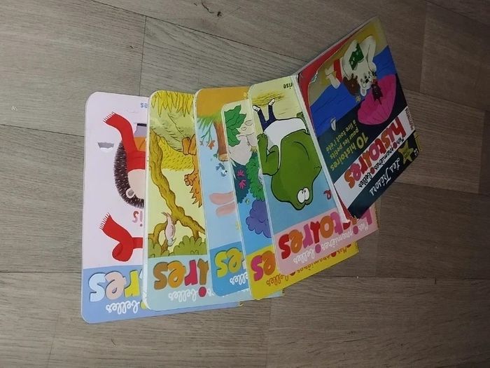 Lot de 6 livres Mes premières belles histoires année 2024 L045  7575567673 - photo numéro 3