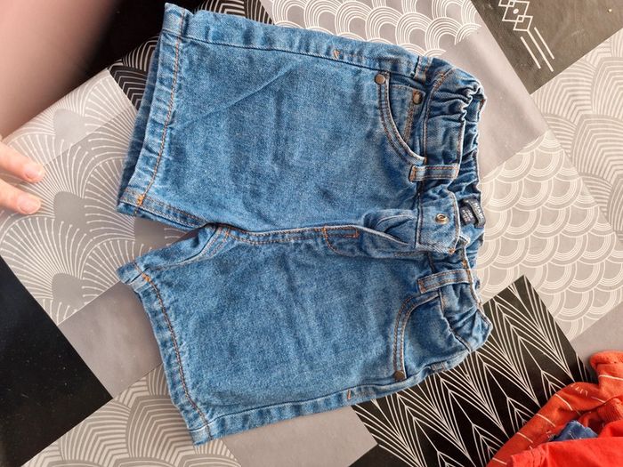 Short en jean