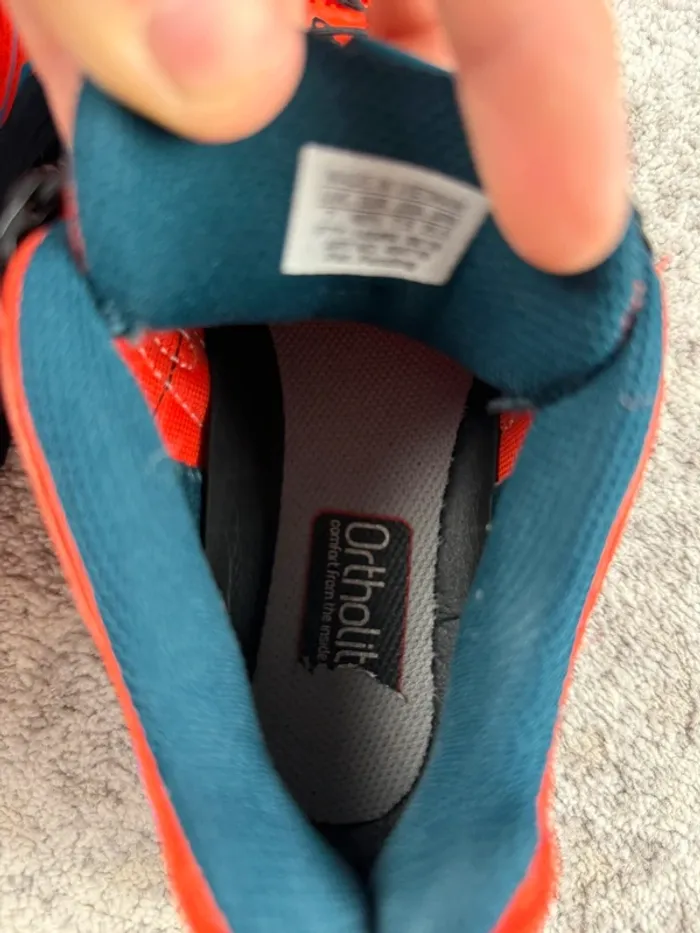 Salomon XA Pro 3D - Trekking Shoes - Orange & Blue - photo numéro 19