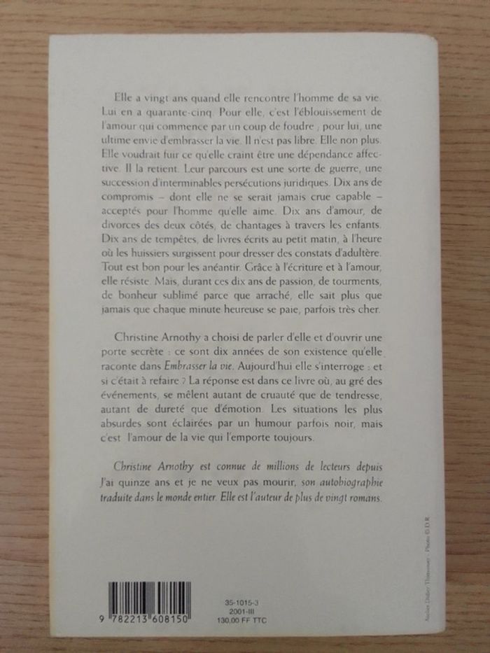 Christine Arnothy 🪅 Embrasser la vie - photo numéro 2