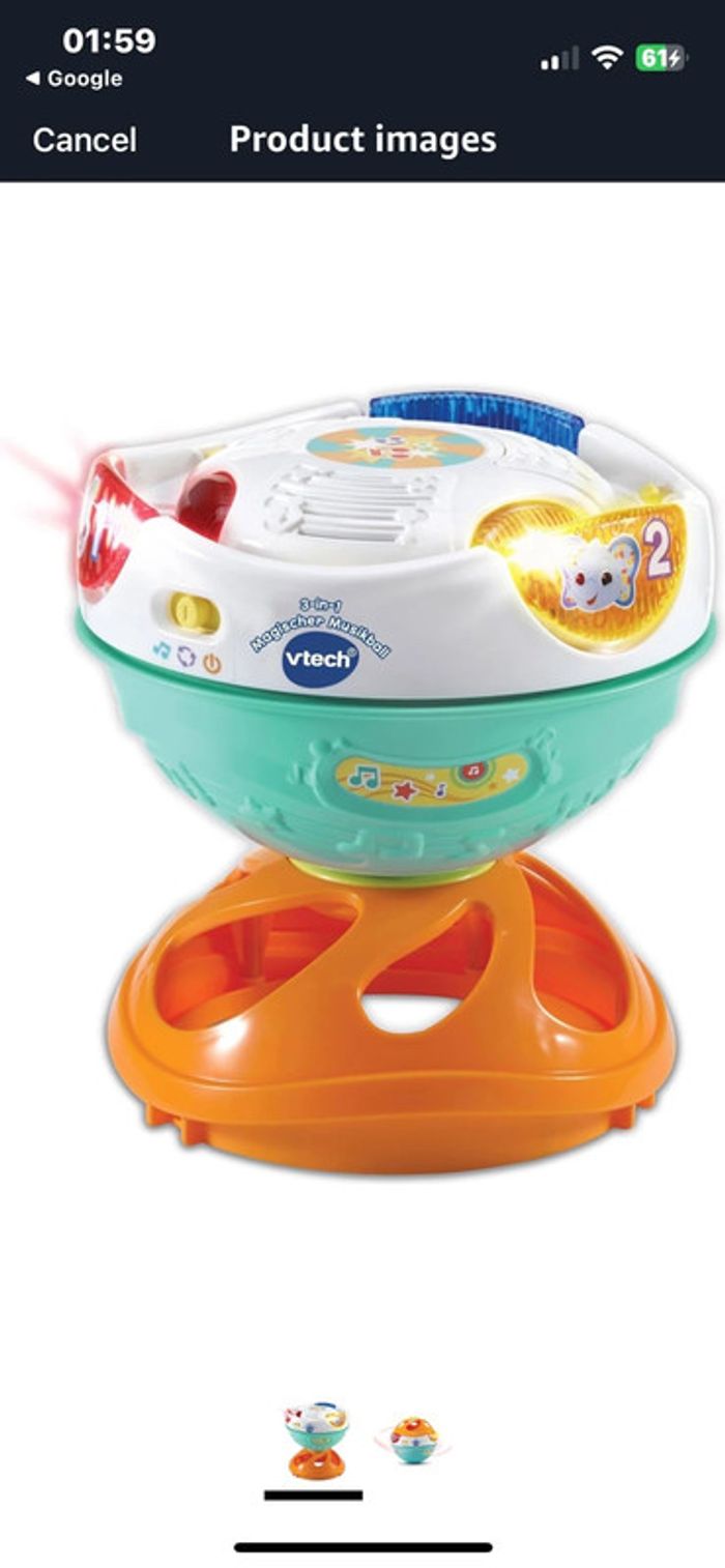 Magic ball interactive 3 en 1 Vtech - photo numéro 4