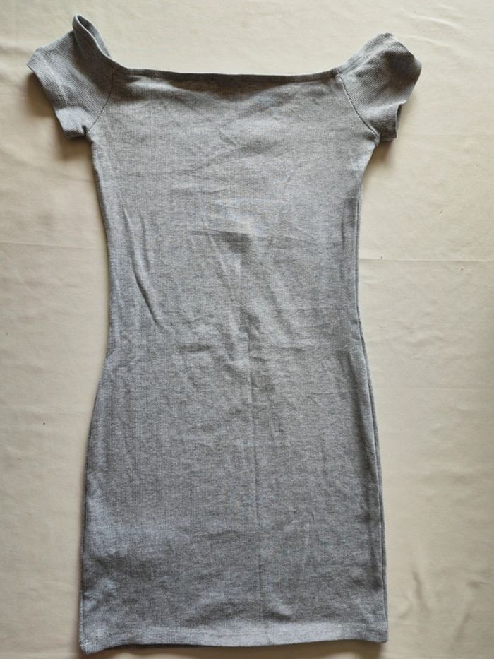 Robe grise taille S ou 36, Bershka, jamais portée - photo numéro 5