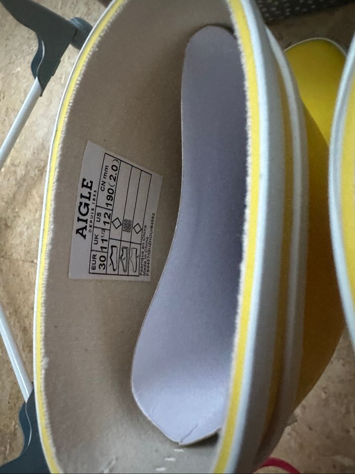 Botte aigle taille 30 - photo numéro 5