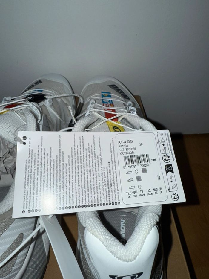 Salomon XT-4 OG White Lunar - photo numéro 8