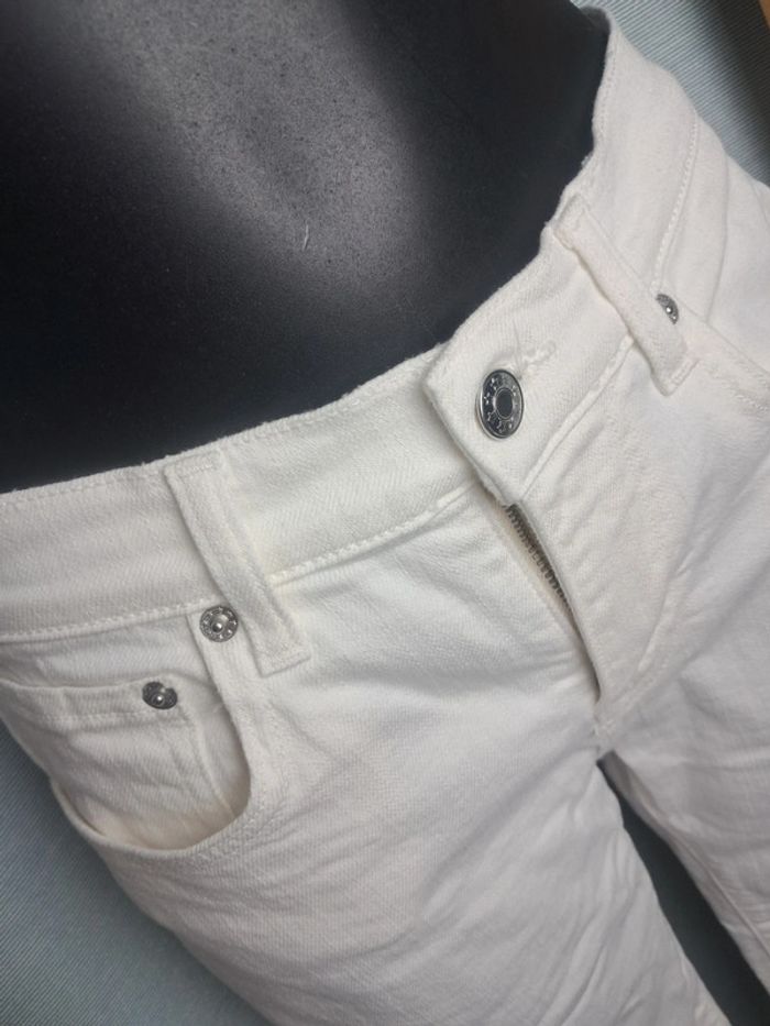 NVY jean été blanc en excellent état - photo numéro 4