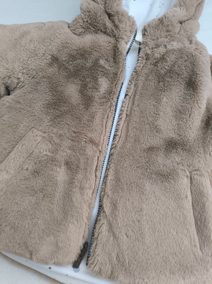 Manteau réversible fille Okaïdi 4 ans - photo numéro 5