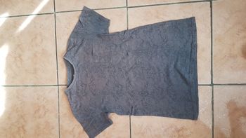 T shirt été garçon 14 ans marron Kiabi