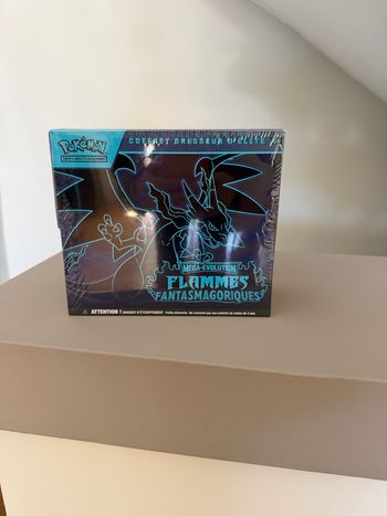 Coffret dresseur d élite ETB Pokémon ME02 Flammes Fantasmagoriques