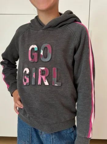 Sweat à capuche fille