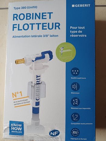 Robinet flotteur Geberit