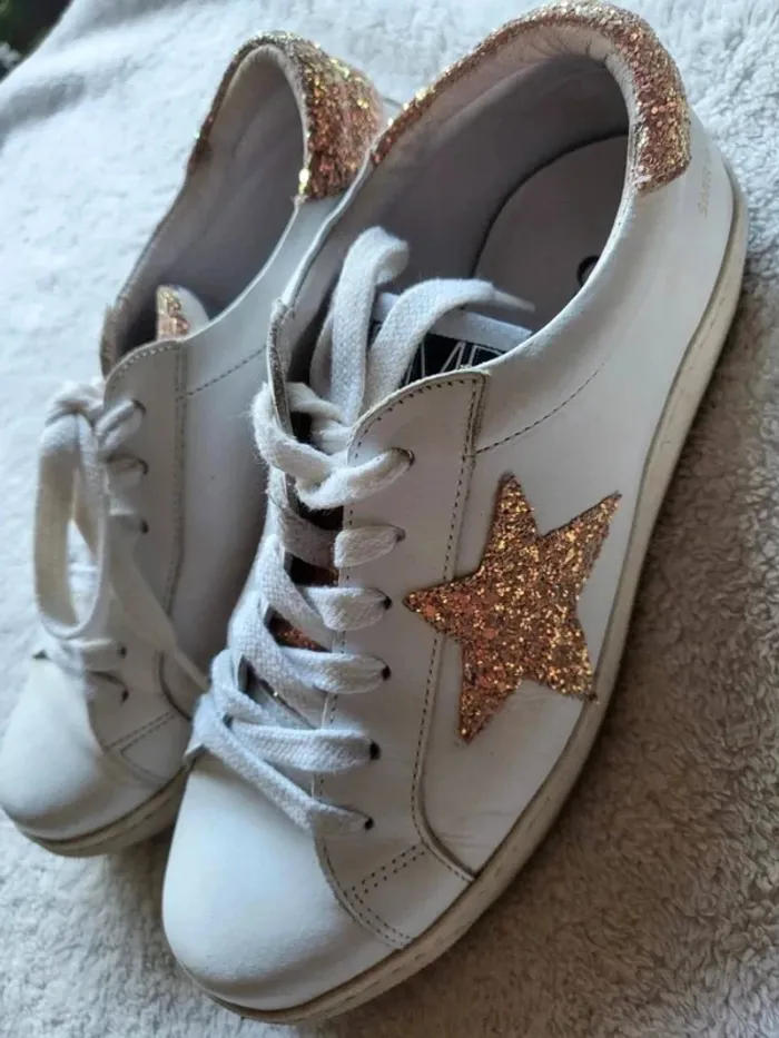 Sneakers Semerdjian pailletes taille 37 - photo numéro 11