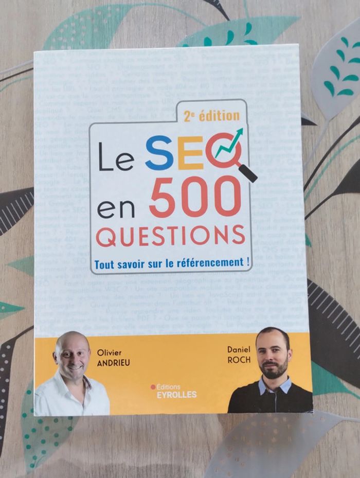 Livre le Seo en 500 questions 2eme édition