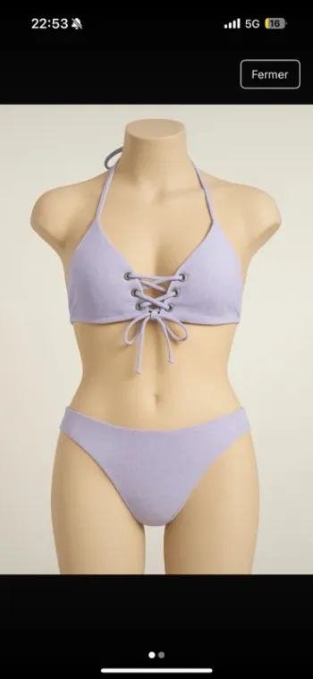 👙 Bikini Mim – Présentation sur mannequin