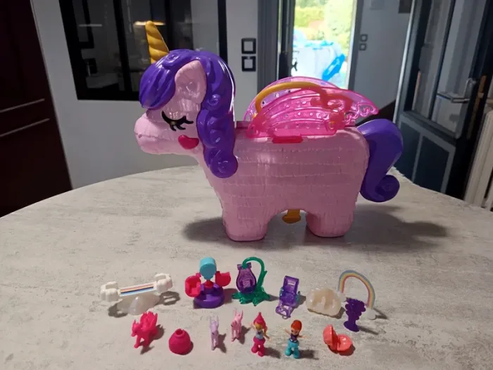 Vends Polly pocket licorne en fête. - photo numéro 10