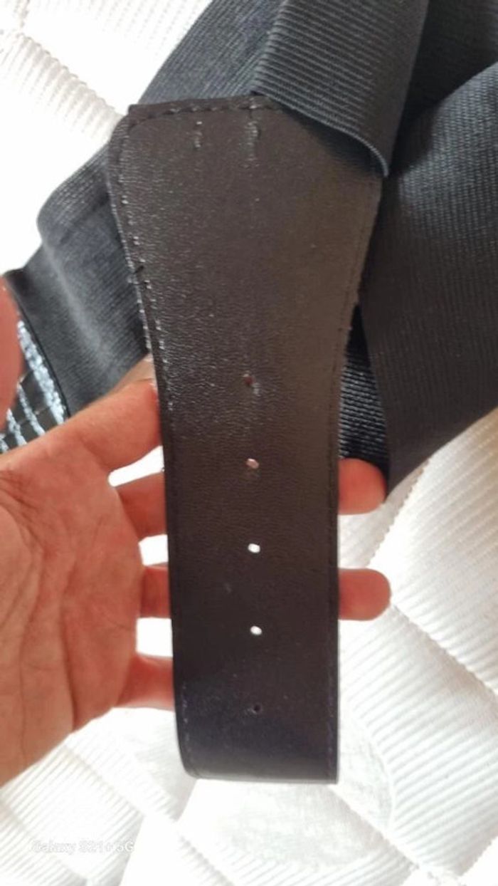 Ceinture élastique femme noire - photo numéro 5