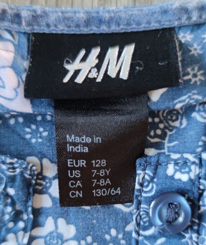 👚 Blouse fille H&M – Taille 8 ans - photo numéro 5